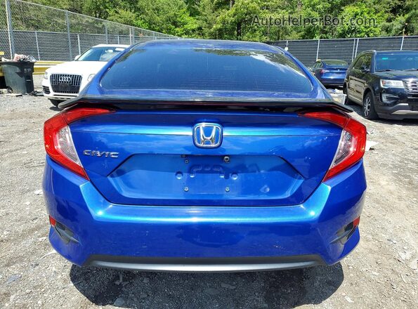 2HGFC2F52JH569866 2018 HONDA CIVIC Blue Rear view