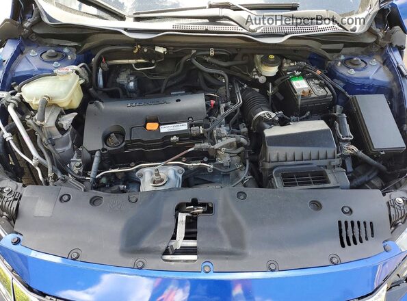 2HGFC2F52JH569866 2018 HONDA CIVIC Blue Rear interior view