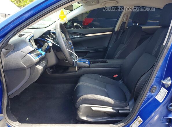 2HGFC2F52JH569866 2018 HONDA CIVIC Blue Front interior view