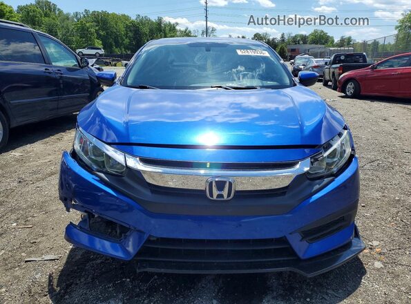 2HGFC2F52JH569866 2018 HONDA CIVIC Blue Front view