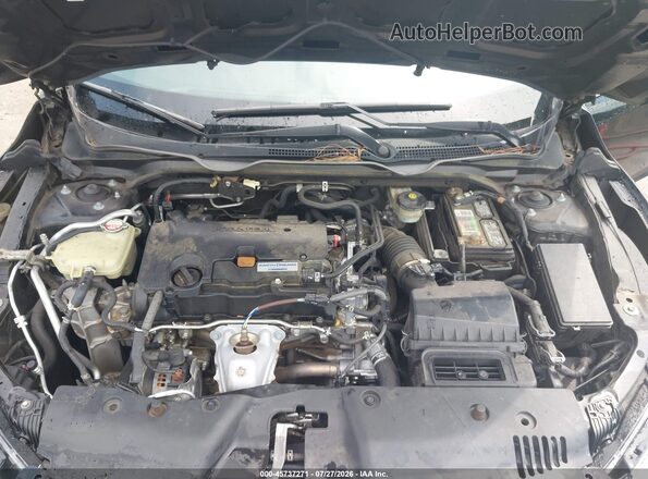 2HGFC2F52JH595013 2018 HONDA CIVIC Black Вид ззаду