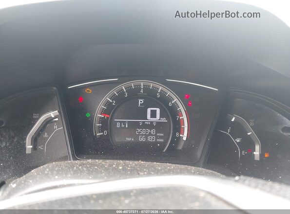 2HGFC2F52JH595013 2018 HONDA CIVIC Black Вид задніх сидінь