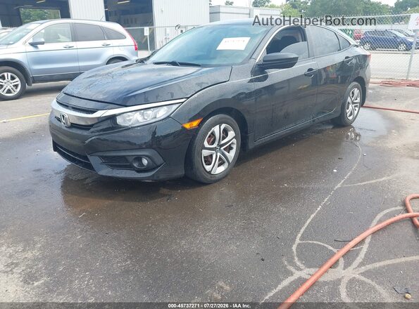 2HGFC2F52JH595013 2018 HONDA CIVIC Black Передня ліва чверть
