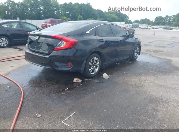 2HGFC2F52JH595013 2018 HONDA CIVIC Black Задня права чверть