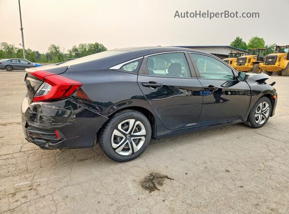 2HGFC2F52JH598736 2018 HONDA CIVIC Black Rear right