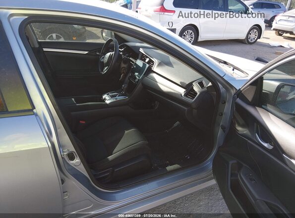 2HGFC2F52JH604079 2018 HONDA CIVIC Silver Вид салону спереду