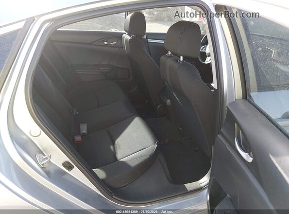 2HGFC2F52JH604079 2018 HONDA CIVIC Silver Вид наклейки з VIN-кодом
