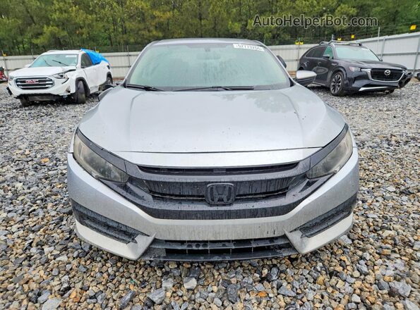 2HGFC2F52JH605233 2018 HONDA CIVIC Silver Widok z przodu