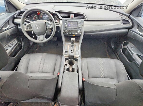 2HGFC2F52JH605233 2018 HONDA CIVIC Silver Widok deski rozdzielczej