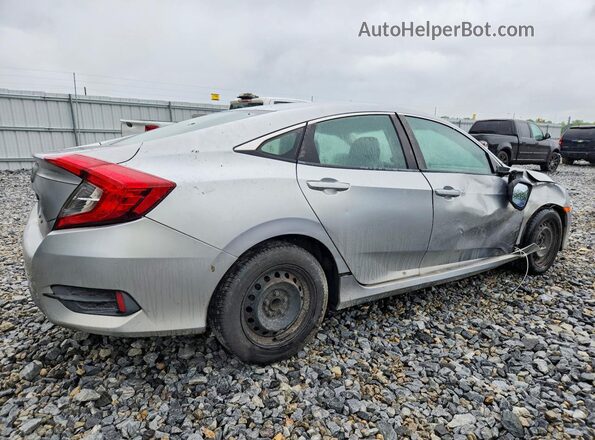 2HGFC2F52JH605233 2018 HONDA CIVIC Silver Tył prawy