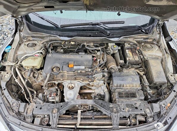 2HGFC2F52JH605233 2018 HONDA CIVIC Silver Widok wnętrza z tyłu