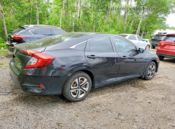 2HGFC2F53GH012411 2016 HONDA CIVIC Black Rear right