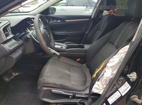 2HGFC2F53GH012411 2016 HONDA CIVIC Black Front interior view