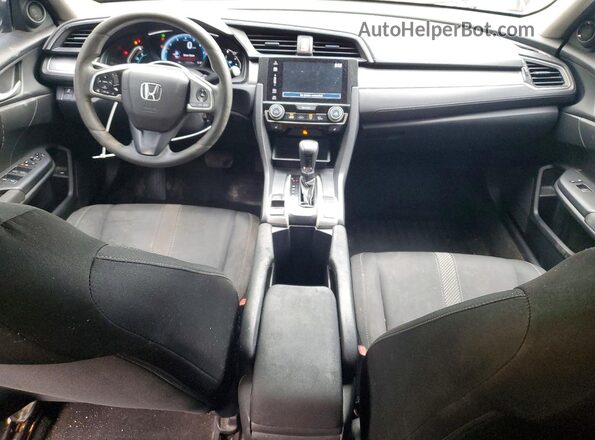 2HGFC2F53GH012411 2016 HONDA CIVIC Black Dashboard view
