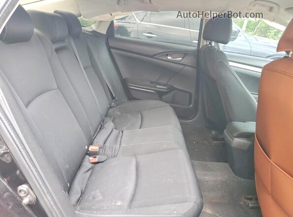 2HGFC2F53GH012411 2016 HONDA CIVIC Black Rear seats view