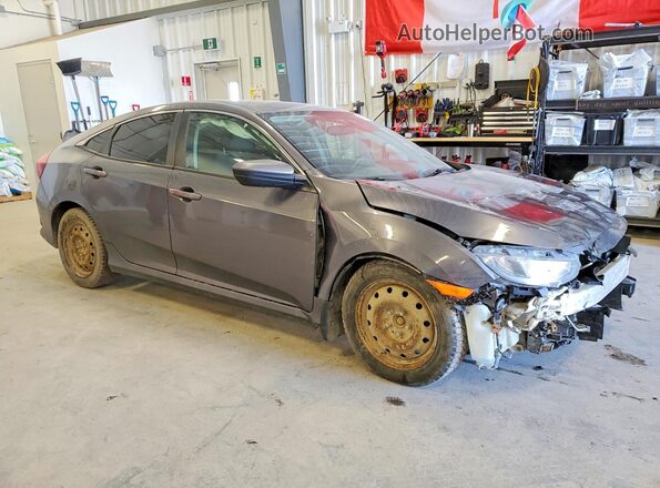 2HGFC2F53GH030441 2016 HONDA CIVIC Gray წინა მარჯვენა