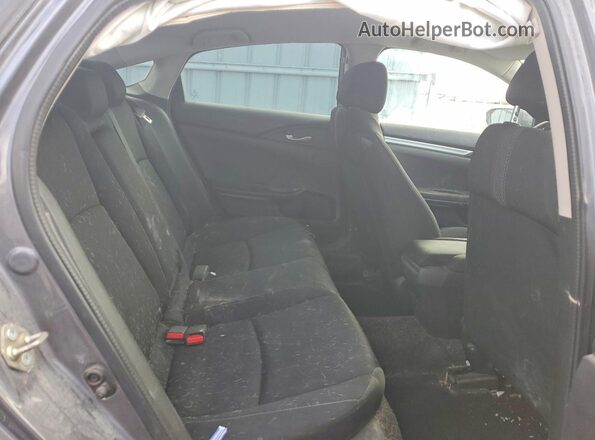 2HGFC2F53GH030441 2016 HONDA CIVIC Gray უკანა სავარძლების ხედი