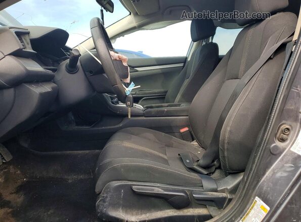 2HGFC2F53GH030441 2016 HONDA CIVIC Gray წინა სალონის ხედი