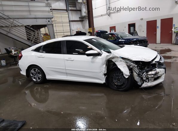 2HGFC2F53GH516165 2016 HONDA CIVIC White Vista del cuadro de instrumentos