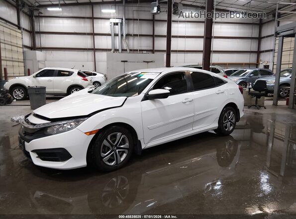 2HGFC2F53GH516165 2016 HONDA CIVIC White Vista interior trasera