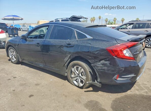 2HGFC2F53GH541874 2016 HONDA CIVIC Black Հետևի ձախ