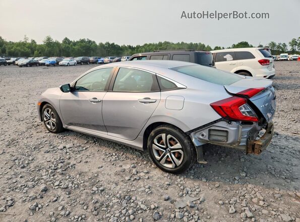 2HGFC2F53GH553748 2016 HONDA CIVIC Silver უკანა მარცხენა