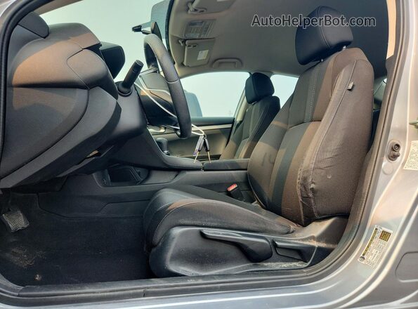 2HGFC2F53GH553748 2016 HONDA CIVIC Silver წინა სალონის ხედი