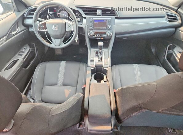 2HGFC2F53GH553748 2016 HONDA CIVIC Silver წინა პანელის ხედი