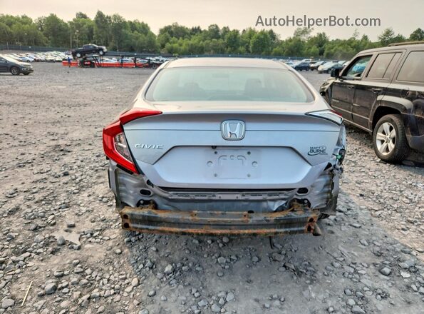 2HGFC2F53GH553748 2016 HONDA CIVIC Silver უკანა ხედი
