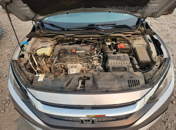 2HGFC2F53GH553748 2016 HONDA CIVIC Silver უკანა სალონის ხედი