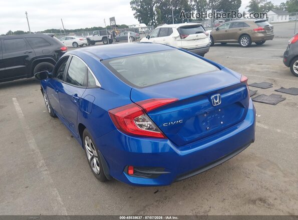 2HGFC2F53HH532108 2017 HONDA CIVIC Blue Tył lewy