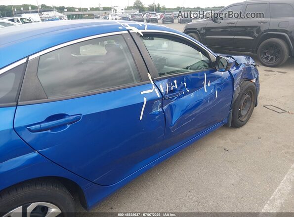 2HGFC2F53HH532108 2017 HONDA CIVIC Blue Widok z przodu