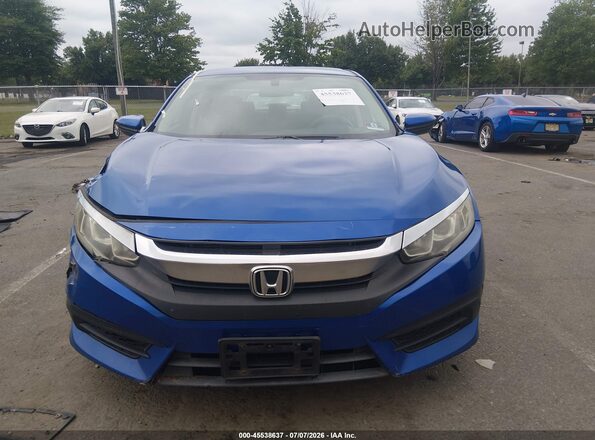 2HGFC2F53HH532108 2017 HONDA CIVIC Blue Widok zestawu wskaźników