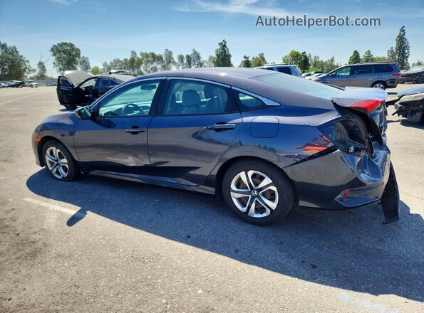 2HGFC2F53HH532626 2017 HONDA CIVIC Black Задня ліва чверть