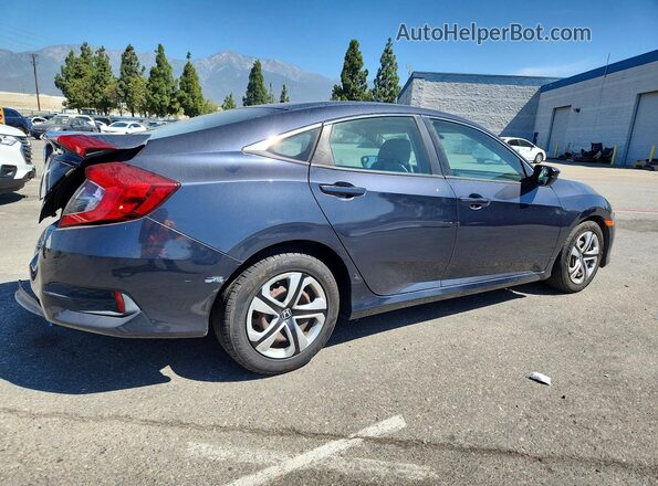 2HGFC2F53HH532626 2017 HONDA CIVIC Black Задня права чверть