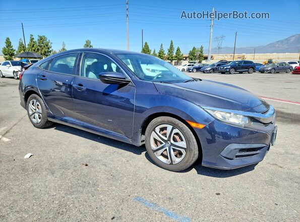 2HGFC2F53HH532626 2017 HONDA CIVIC Black Передня права чверть