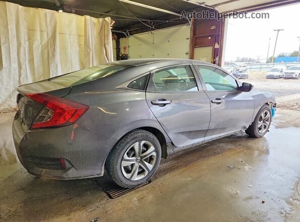 2HGFC2F53HH542508 2017 HONDA CIVIC Charcoal Rear right