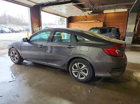 2HGFC2F53HH542508 2017 HONDA CIVIC Charcoal Rear left