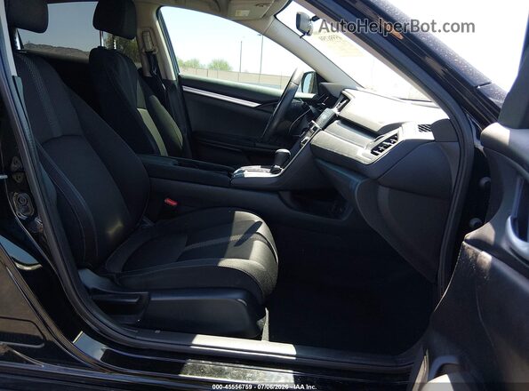 2HGFC2F53HH549541 2017 HONDA CIVIC Черный Вид салона спереди