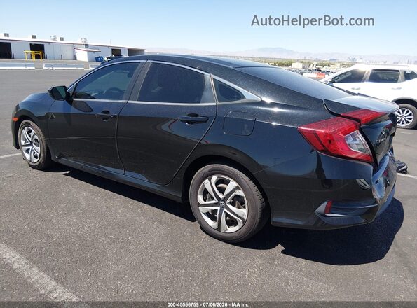 2HGFC2F53HH549541 2017 HONDA CIVIC Черный Задняя левая четверть