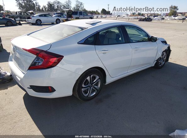2HGFC2F53HH549703 2017 HONDA CIVIC Белый Задняя правая четверть