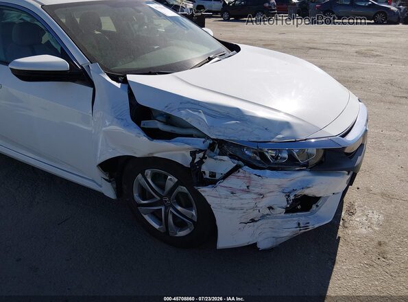 2HGFC2F53HH549703 2017 HONDA CIVIC Белый Вид спереди