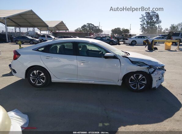 2HGFC2F53HH549703 2017 HONDA CIVIC Белый Вид задней части салона