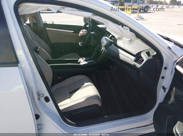2HGFC2F53HH549703 2017 HONDA CIVIC Белый Вид салона спереди