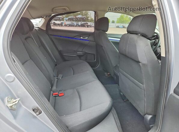 2HGFC2F53JH014795 2018 HONDA CIVIC Silver Widok tylnych siedzeń