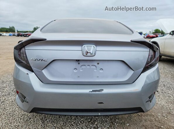 2HGFC2F53JH014795 2018 HONDA CIVIC Silver Widok z tyłu