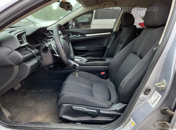 2HGFC2F53JH014795 2018 HONDA CIVIC Silver Widok wnętrza z przodu