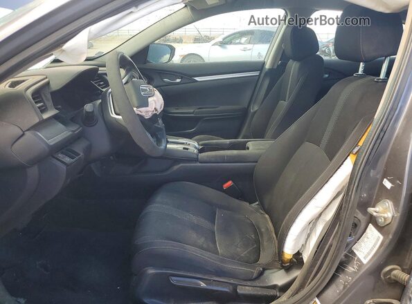 2HGFC2F53JH533961 2018 HONDA CIVIC Угольный Вид салона спереди