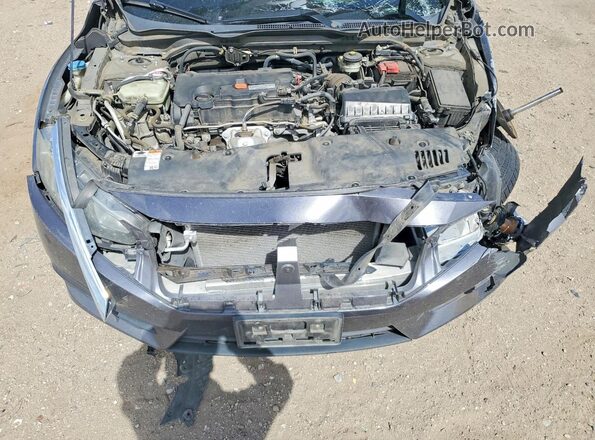 2HGFC2F53JH533961 2018 HONDA CIVIC Угольный Вид задней части салона