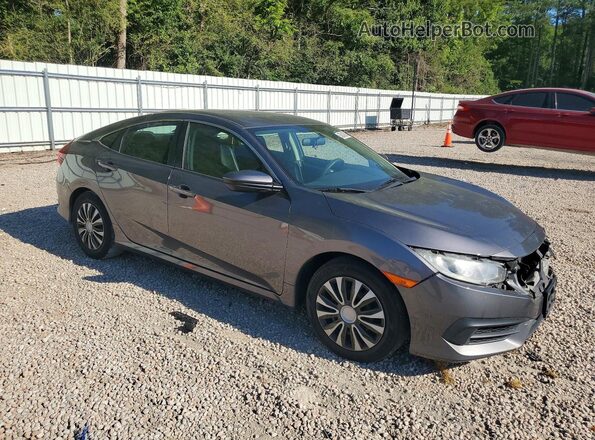 2HGFC2F53JH536066 2018 HONDA CIVIC Gray Przód prawy